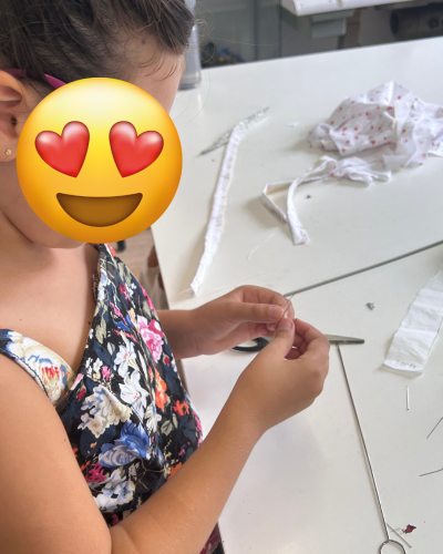 Curso costura para niños